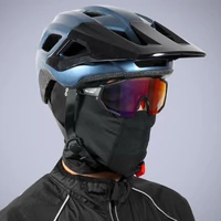 summer ice silk cycling headgear breathable with glasses helmet bike liner hole balaclava outdoor mtb headwear sport z6v9