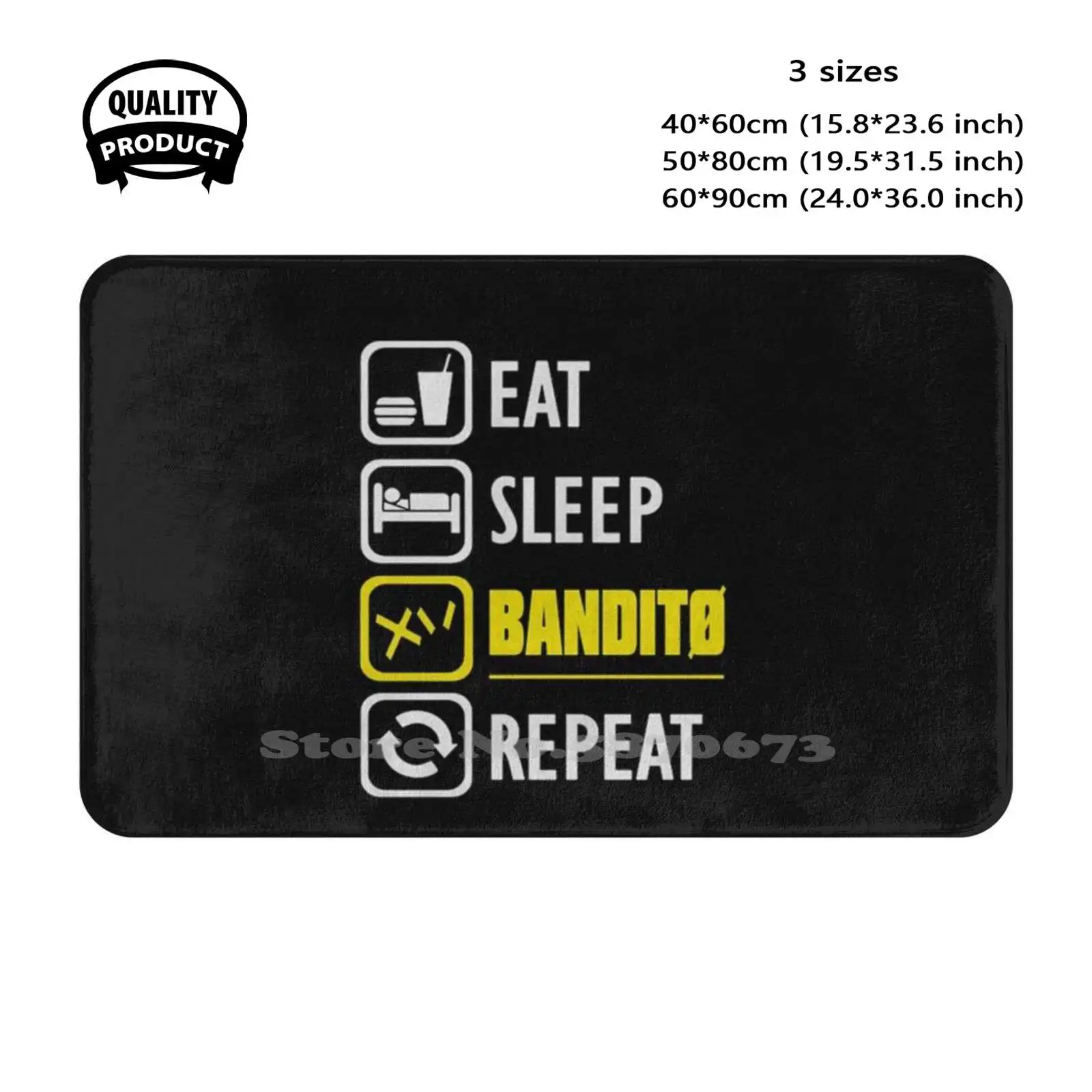 Eat Sleep Bandito-мягкая подушка домашний коврик дверной брикант Дрейк Savage Migos хип-хоп