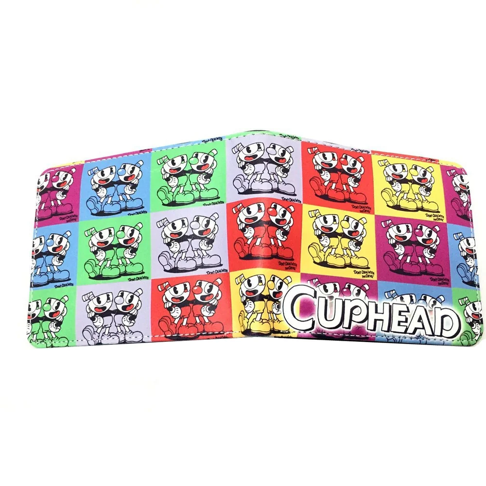 Кошелек из ПУ кожи с держателем для карт и принтом