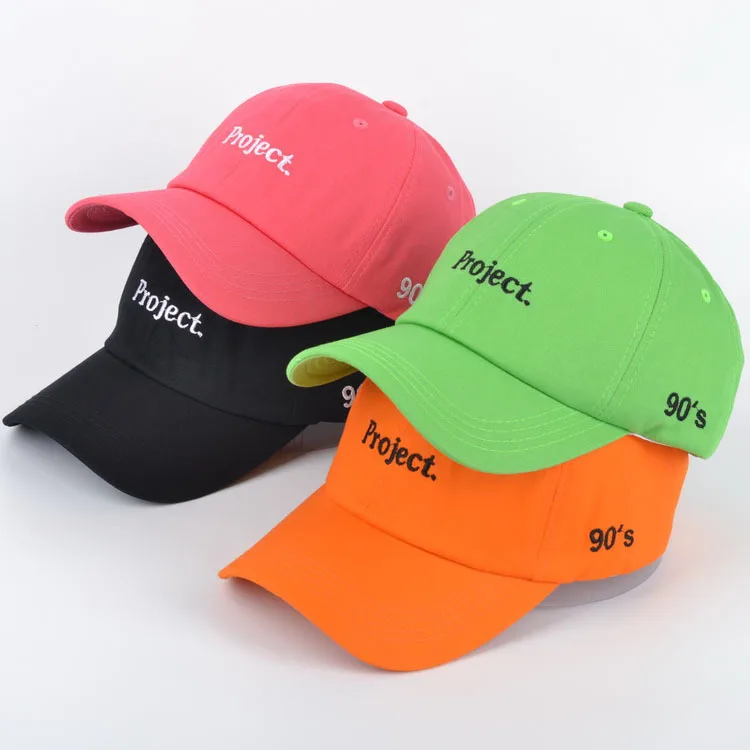 Бейсболка с вышивкой и английскими буквами в стиле 90-х годов высококачественная