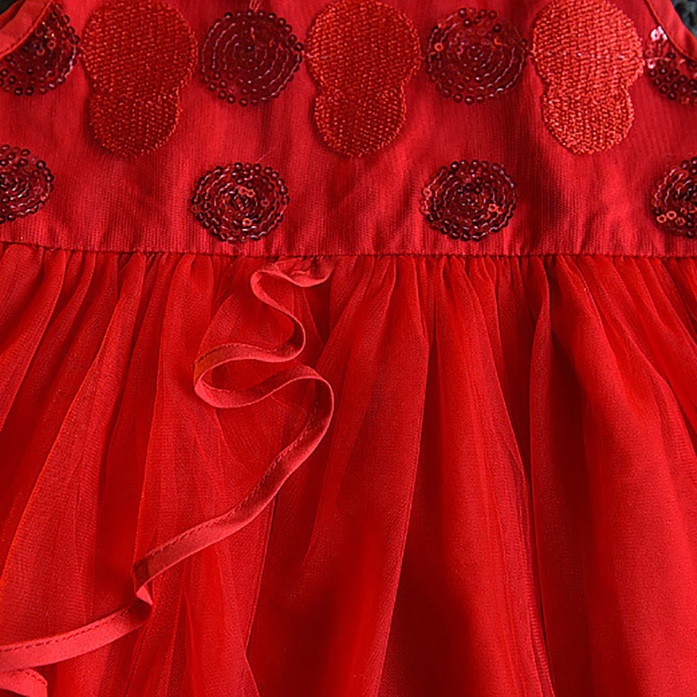 HE Hello Enjoy/Детское платье для малышей Одежда девочек вечерние фатиновые платья