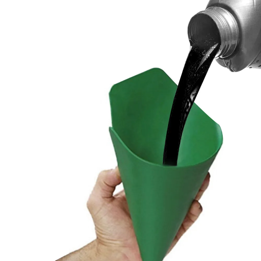 Гибкая дренажный инструмент складная Автомобильная маслозаправка длинный рот