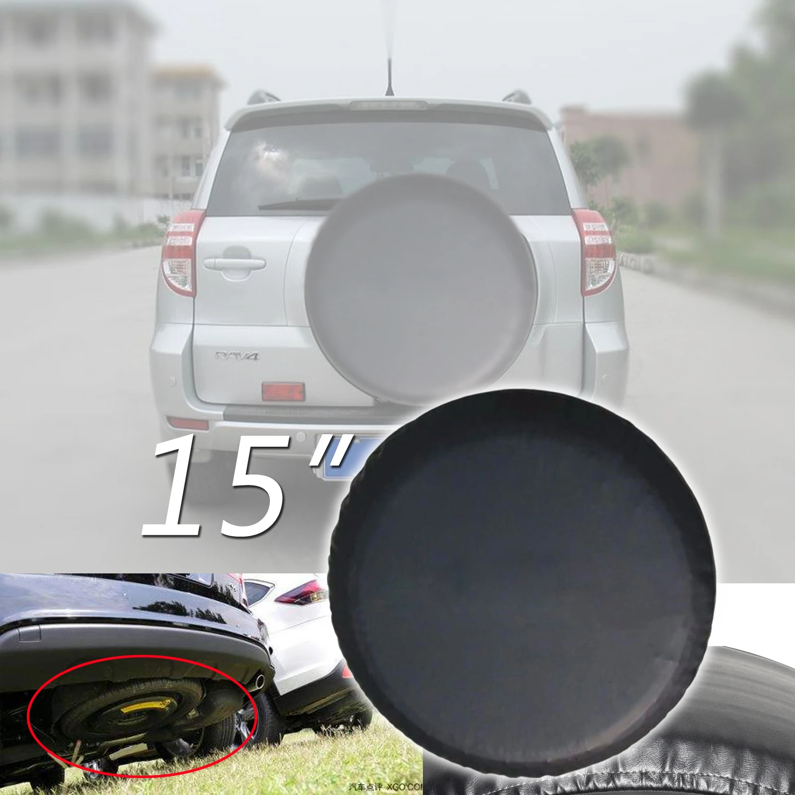 Areyourshop запасная колесная шина чехол сумка 2" 29" для Toyota RAV4 Camry Highlander колеса шины Чехол автомобильные аксессуары