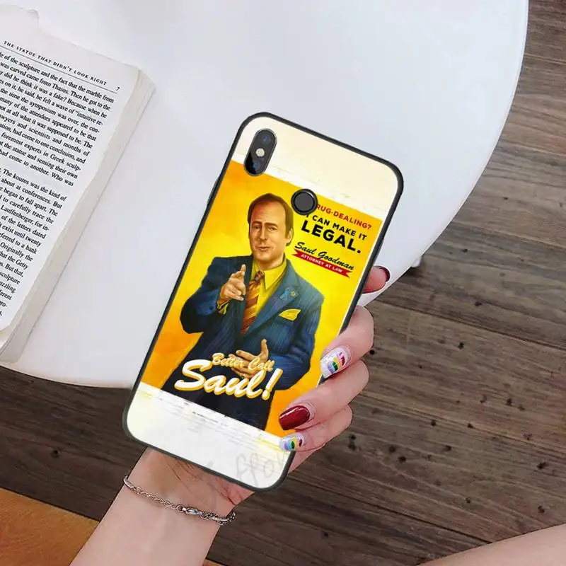 

Better Call Saul Phone Case For Xiaomi Redmi 7 9t 9se k20 mi8 max3 lite 9 note 8 9s 10 pro Soft Silicone Shell Cover Funda capa