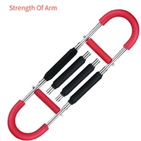 adjustable hand gripper strength of arm chest expander apparatus for exercising arm power strength bar power twister home sw b68