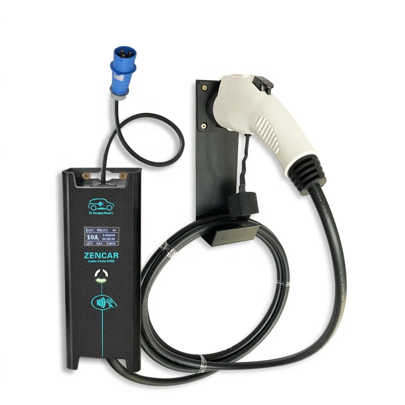 

32A j1772 портативное зарядное устройство для электромобиля зарядный кабель EVSE