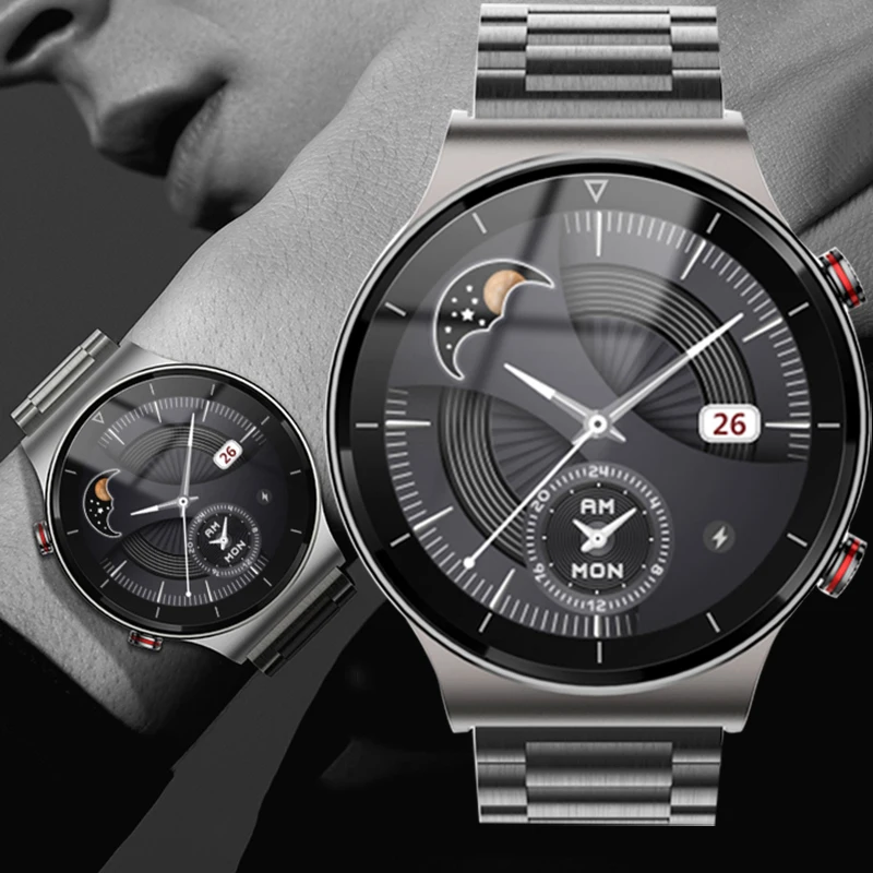 

Smart Watch Men 2021 Bluetooth Call Smartwatch Blood Pressure Smart Watch For Xiaomi Iphone IOS Huawei GT 2 Pro