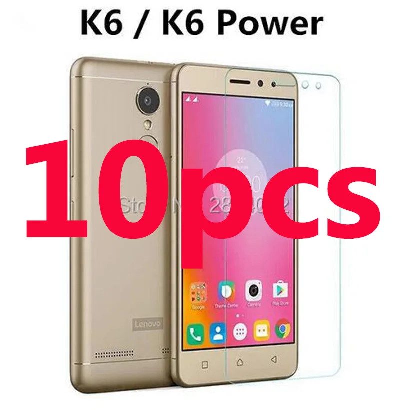 Прозрачное закаленное стекло HD для Lenovo K6 Power K33A42 10 шт. Защита экрана lenovo k 6 K33a48