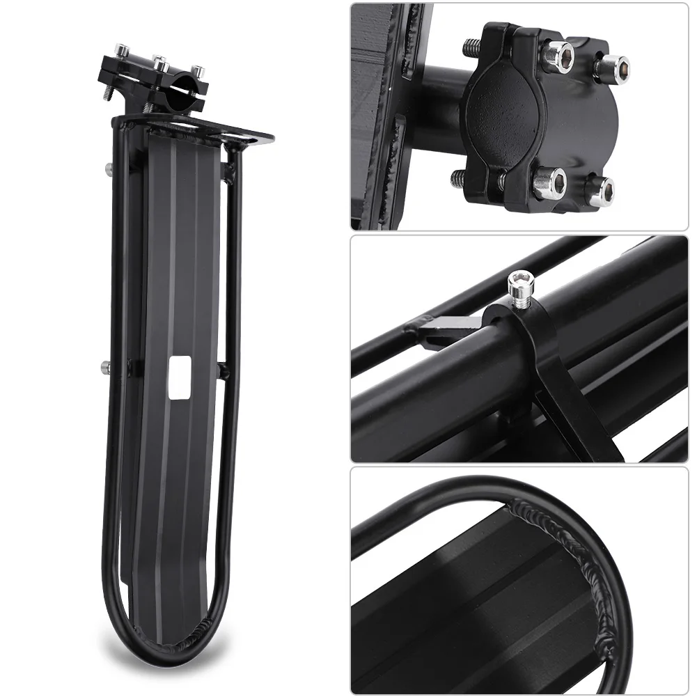 Bicycle Rear Seat Luggage Carrier Rack Shelf 10KG Aluminum Alloy MTB Bike Bracket Racks Hex Wrench | Спорт и развлечения