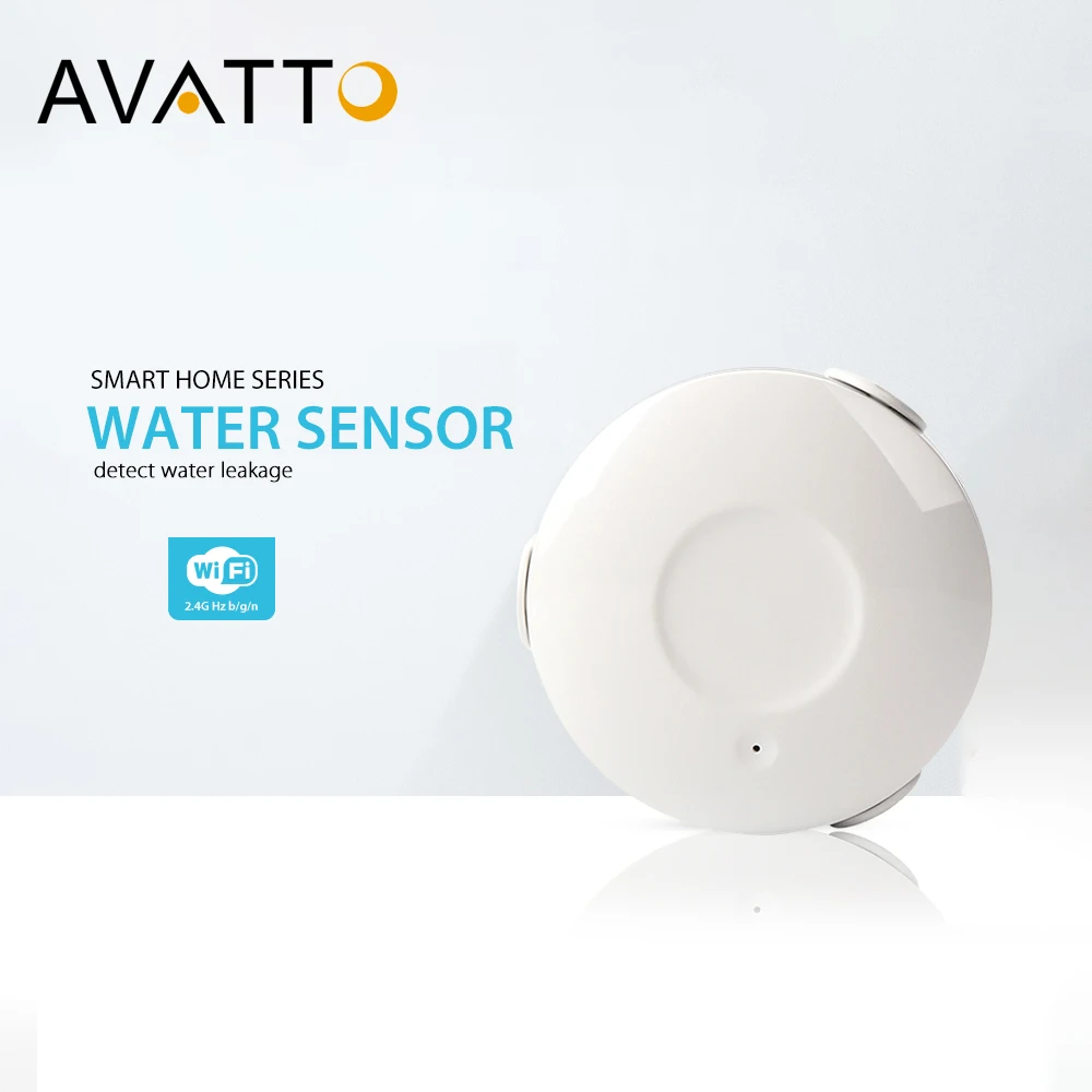 AVATTO умный wifi датчик воды сигнализация, детектор утечки воды Tuya приложение оповещения, протечка воды утечки сигнализации домашней безопасности