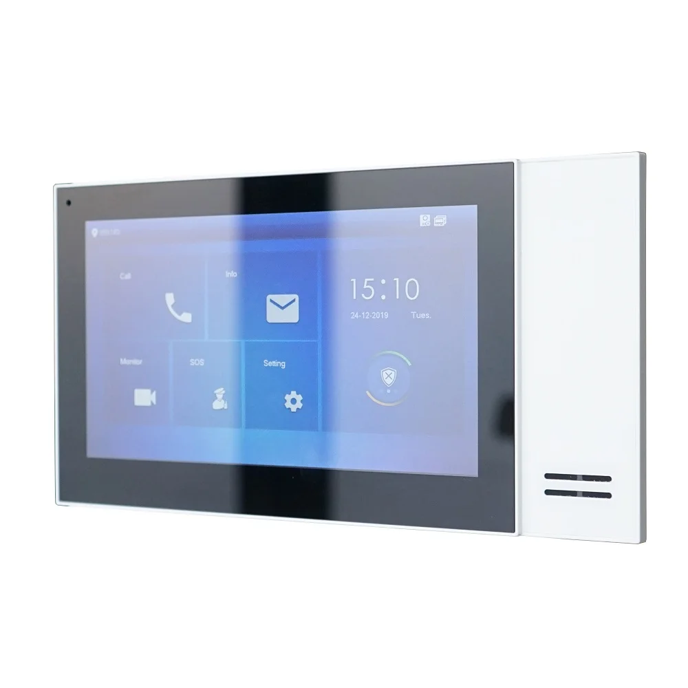 DH multi-язык VTH2421FW-P 802.3af PoE 7 дюймов сенсорный экран крытый монитор ip-дверной звонок