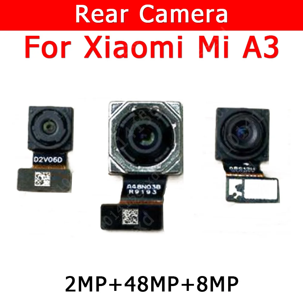 

Original Rear Camera For Xiaomi Mi A3 MiA3 CC9e Back Main Big Camera Module Flex Cable Replacement Spare Parts