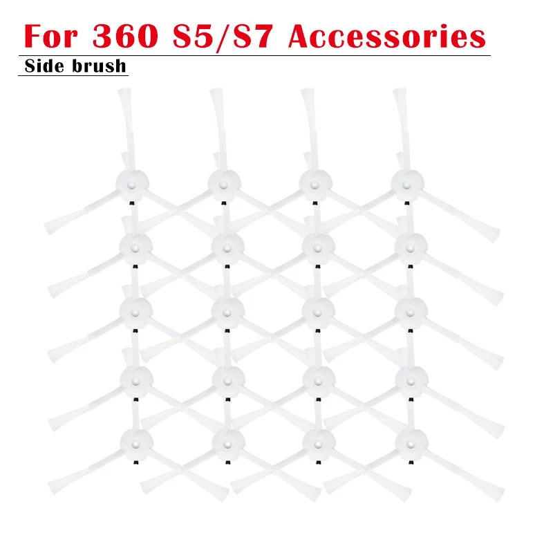 

For Qihoo 360 S7 Vacuum Cleaner mop Accessories S5 White floor Side Brush HEPA Filter Sweeping Robot Kit Replacement Spare Parts