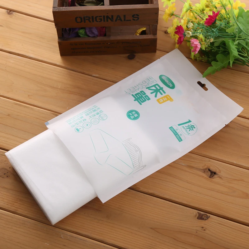 Дорожная одноразовая простыня наволочка пододеяльник переносное постельное