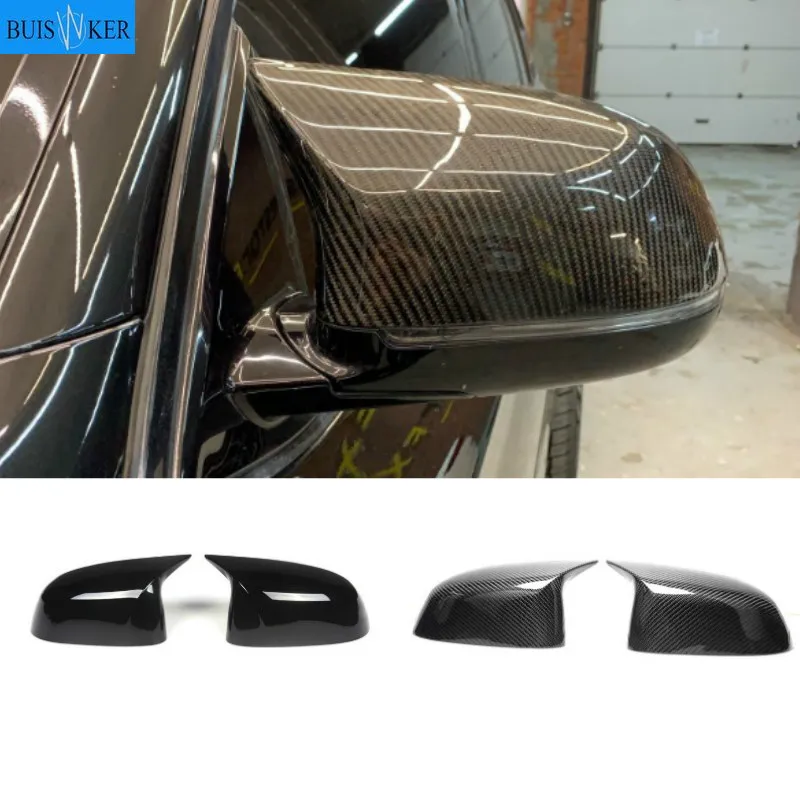 

2014-2020 1 Pair Replacement Carbon Mirror Cover For Bmw X5 G05 X6 G06 X3 G01 X4 G02 ABS Mirror Cover X5 F15 X6 F16 X3 F25 F26