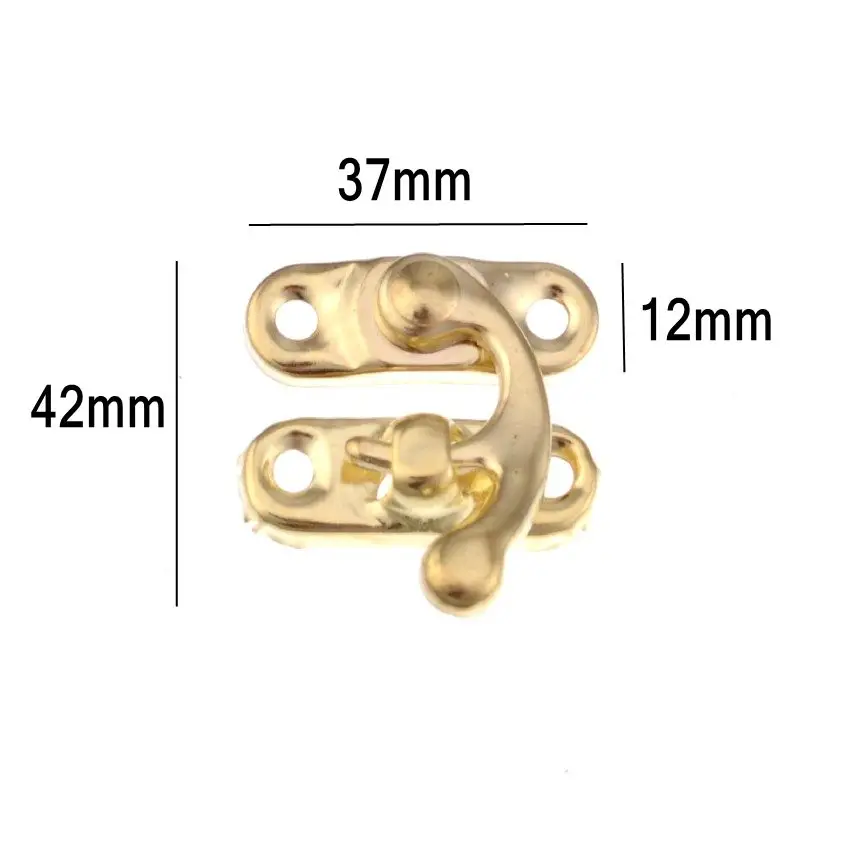 Бесплатная доставка 50 комплектов металлические крючки для ящиков защелка ящика