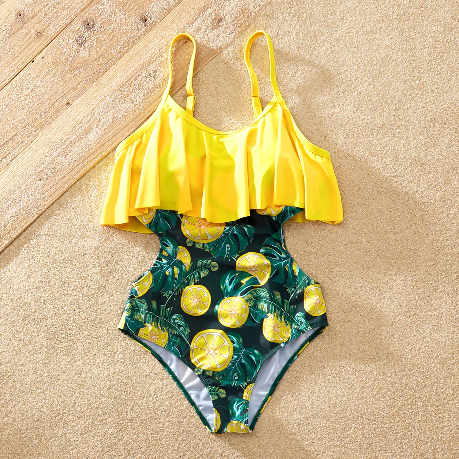 Новое поступление 2021 года Летняя семейная одежда в полоску с цветочным принтом