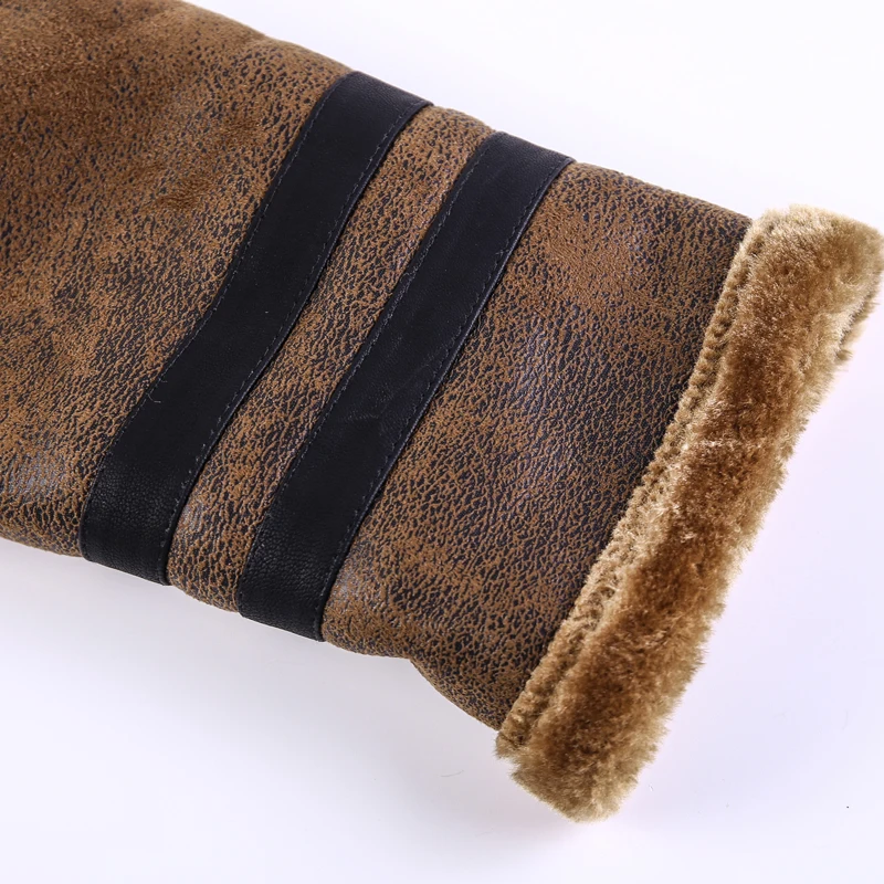 Зимнее бархатное пальто 2020 мужские куртки замшевая кожаная куртка в ретро стиле