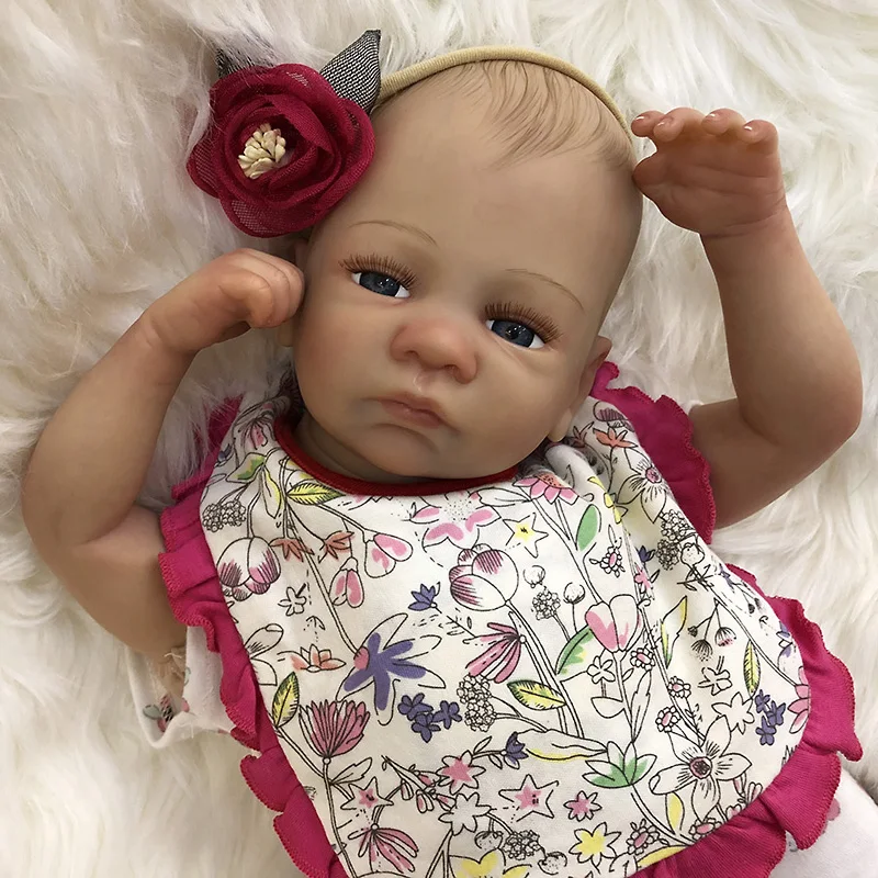 Куклы-младенцы из мягкого силикона ручной работы 18 дюймов | Игрушки и хобби