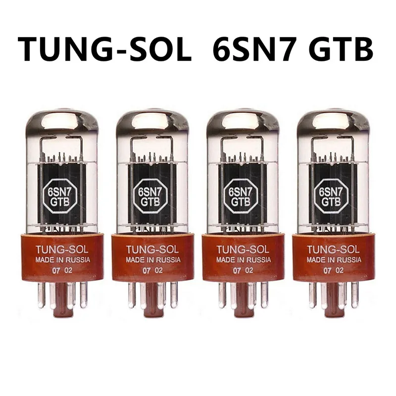Вакуумная трубка TUNG-SOL 6SN7 GTB замена 6N8P 6H8C заводской тест и соответствие |