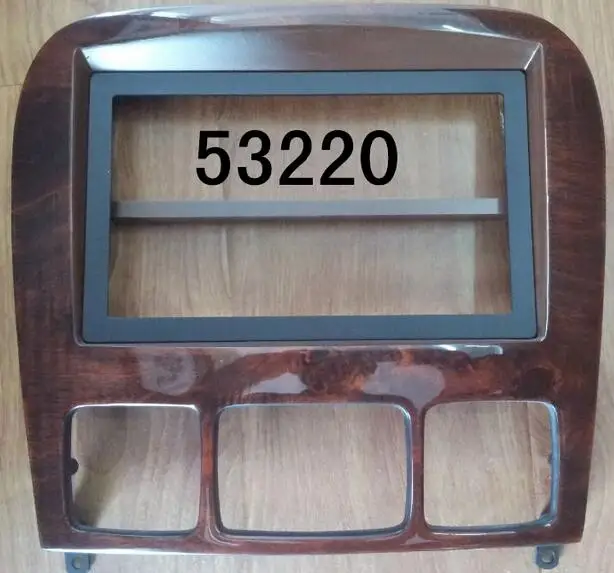 Автомагнитола Fascias 2 Din с рамкой для S CLASS W220 1998 2000 2001 2002 2003 2004 2005|dash kit|car fasciacar radio fascia |