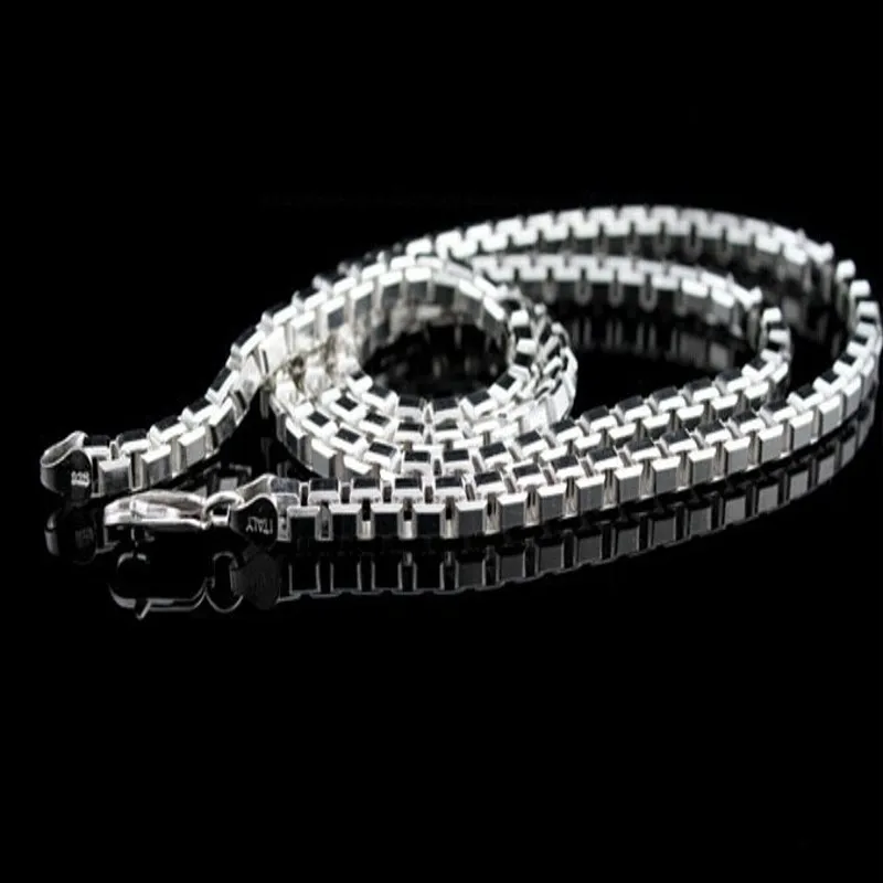 Мужские и женские ювелирные изделия из тайского серебра 925 пробы короткая