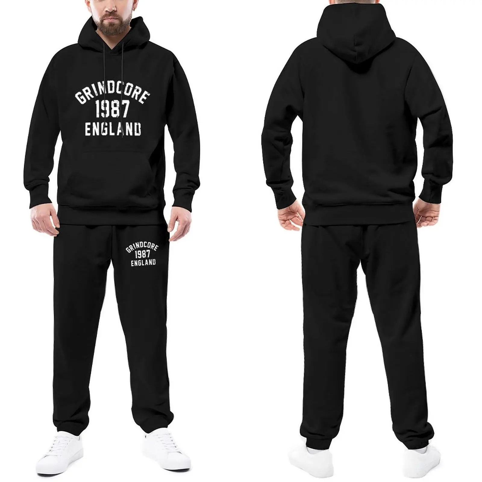 

Carcass Tracksuit Set Grindcore Fashion Sweatsuits AutumnSweatpants And Hoodie Set Men
