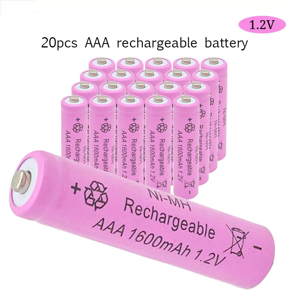 MJKAA 24/40 шт. AA 1,2 V 2800 мА/ч, металл-гидридных или никель Перезаряжаемые Батарея+ AAA 1,2 v 1600 мА/ч, никель-металл-гидридного Перезаряжаемые батареи