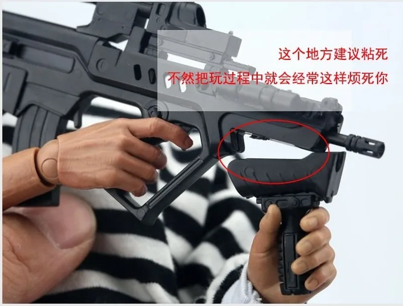 Масштаб 1:6 Израиль подставка 4D пистолет пластиковая Сборная модель огня для экшн