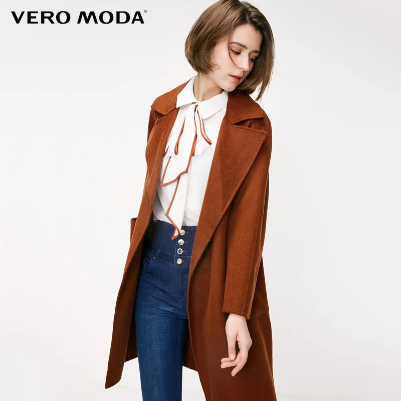 Vero Moda зимняя Классическая Женская шерстяная куртка пальто | 318427522|Женские пальто|