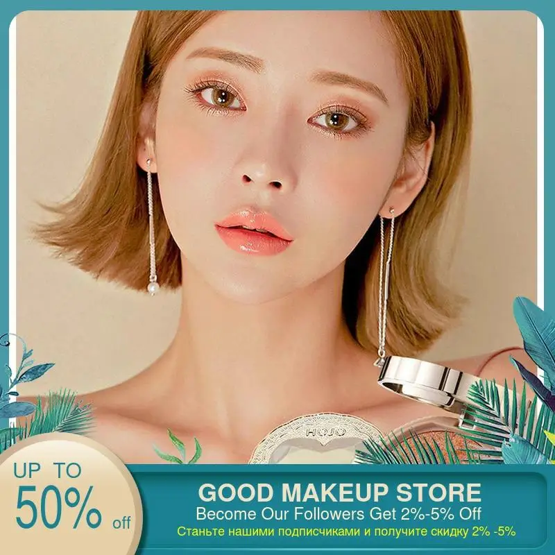 В форме сердца матовые блестящие тени для век Палитра увлажняющие