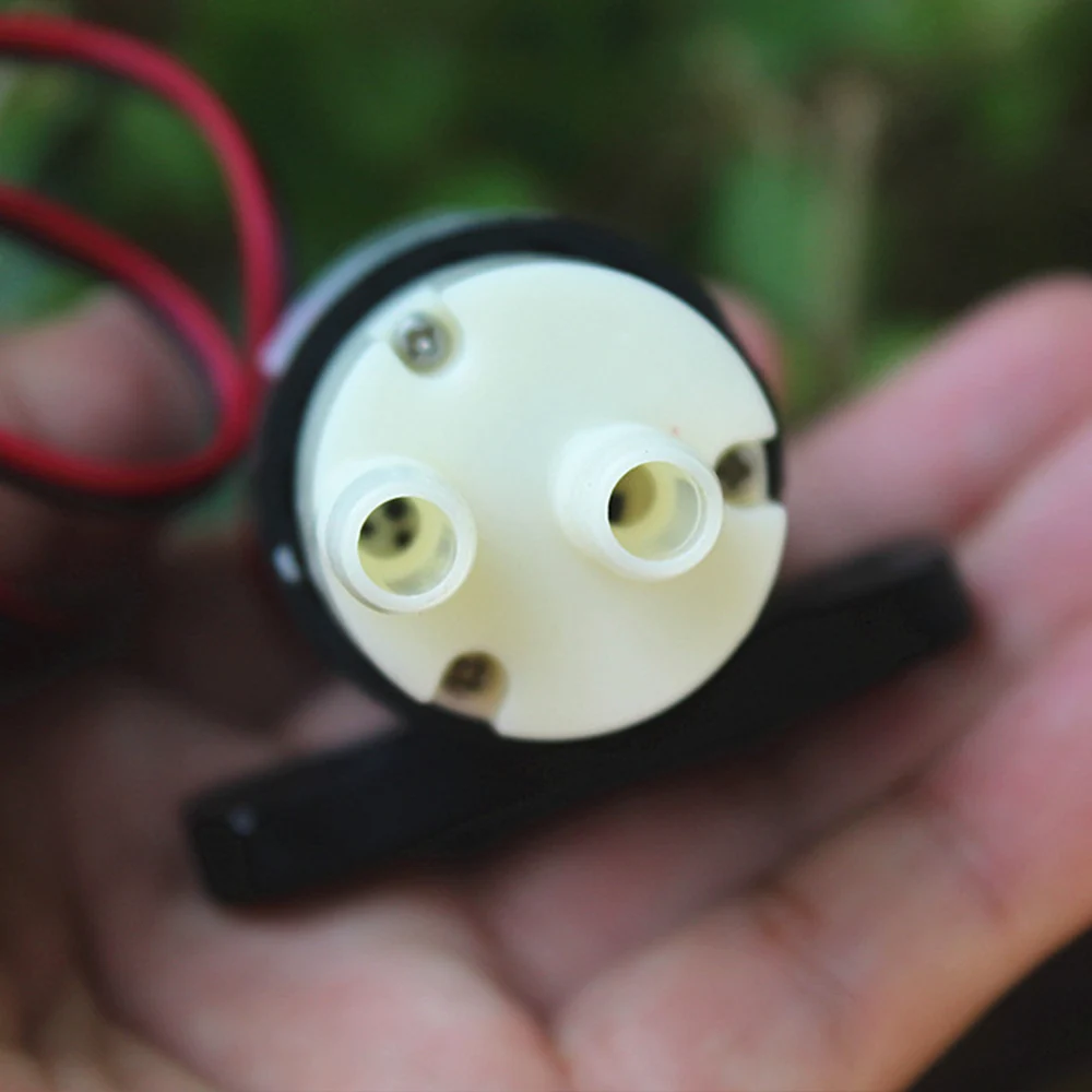 Миниатюрный диафрагменный насос двигателя 370 24 В постоянного тока маленький