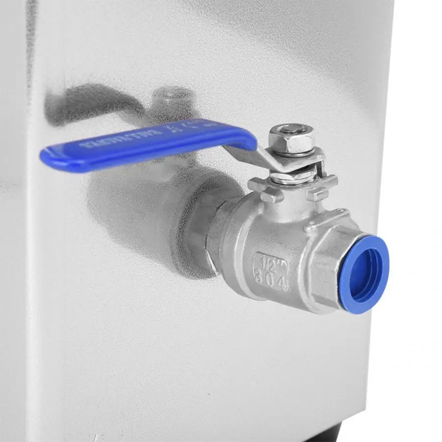 

6.5L Ultrasonic Cleaner Multifunctional Touch Stainless Steel Jewelry Glasses Cleaning Tool 180W 33/40KHz