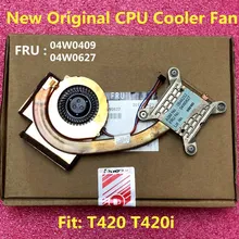 New Original CPU Cooling Fan Heatsink Radiator Cooler For Lenovo Thinkpad T420 T420i Laptop  FRU：04W0409 04W0627