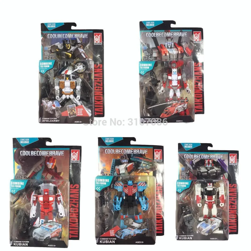 HZX преобразования защитник и Bruticus мод 5 в 1 5IN1 комплекты войны команда КО Коллекция
