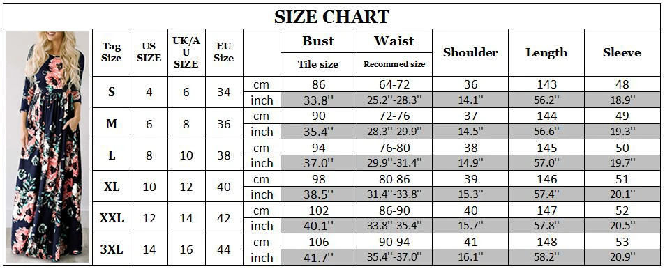 

New Maxi Dress women Summer Floral Print Long Dresses Boho Dress Tunic Party Dress Sundress Vestidos largos mujer 3XL