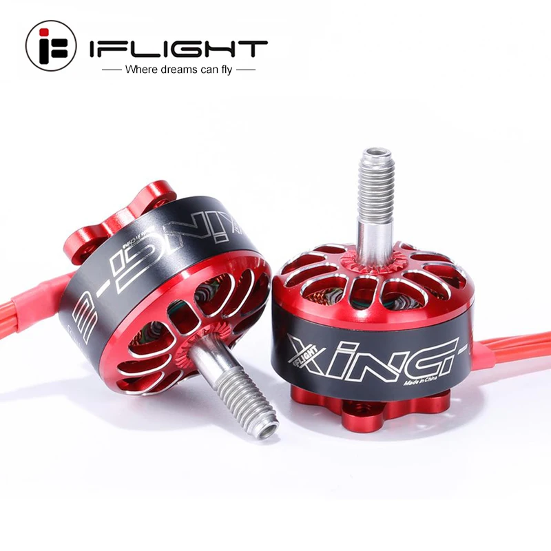 IFlight XING E 2208 1800KV/2450KV для детей от 2 до 6 лет Размеры S бесщеточный двигатель FPV мотор