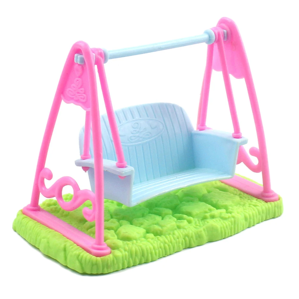 Детская кукла качели игрушка имитация пластиковой простой сборки в подарок для