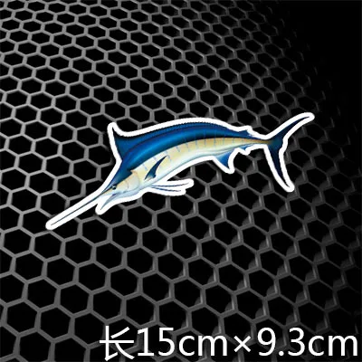 H3605 150x93mm Белая приманка на окуня Weever Bass, наклейки для автомобиля, наклейки для рыбалки, авто, оконный хвост, рыбный бак, автомобильный стиль, 3 м - Название цвета: H3605 150x93mm