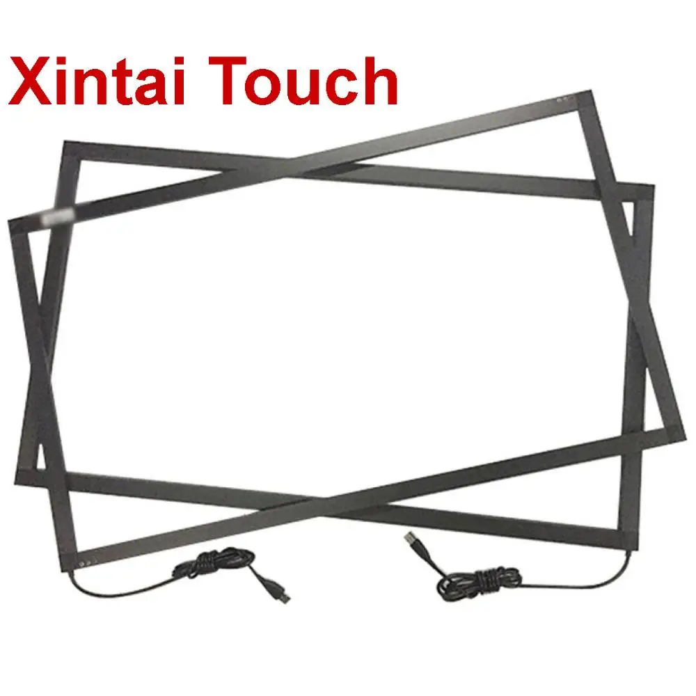 Xintai Touch 58 дюймов 10 сенсорных точек ИК сенсорная рамка панель сенсорный экран Overaly