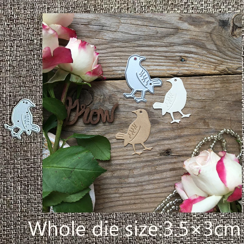 

New Design Craft Metal stencil mold Cutting Die little bird decoration scrapbook die cuts Album Paper Card Craft Embossing