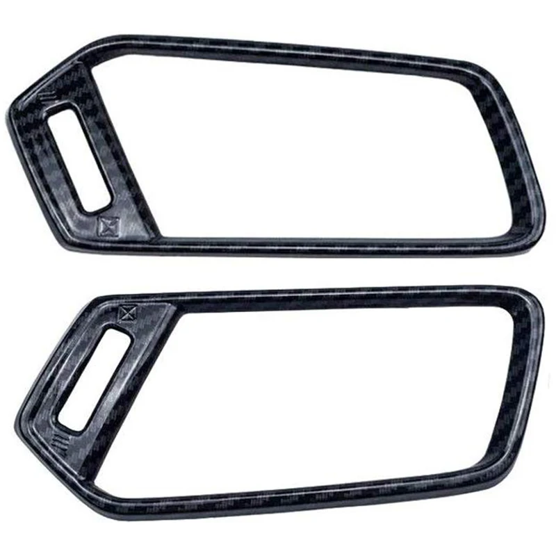 Углеродное волокно шаблон ABS сторона вентиляционное отверстие крышка обшивка