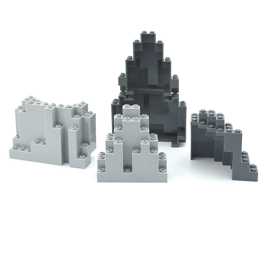 Конструктор Rockery Mound Rock детали MOC игрушки для замка сада совместимы с крупным
