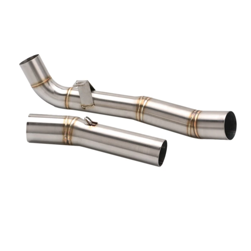 Motorcycle Exhaust Muffler Modified Middle Link Pipe for Kawasaki Z1000 2007 2008 2009 Round | Автомобили и мотоциклы