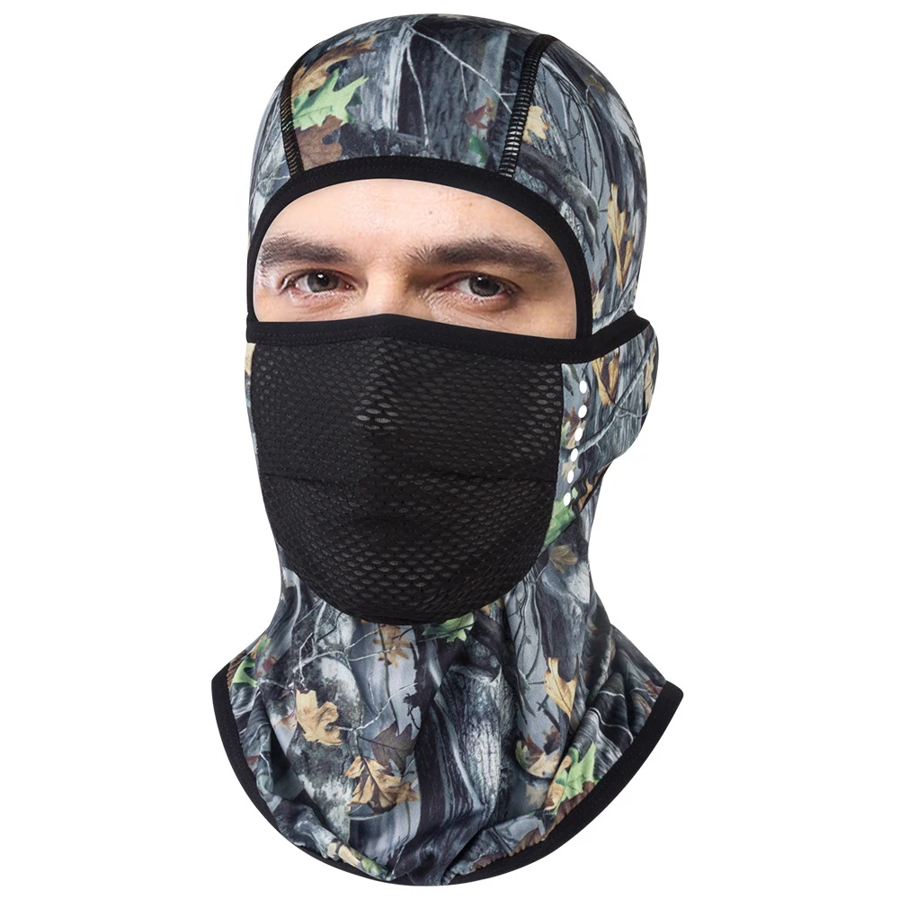 

Велосипедный головной убор маска для лица уличный капюшон Кепка Быстросохнущий головной убор камуфляж походный ветрозащитный вуаль Такти...