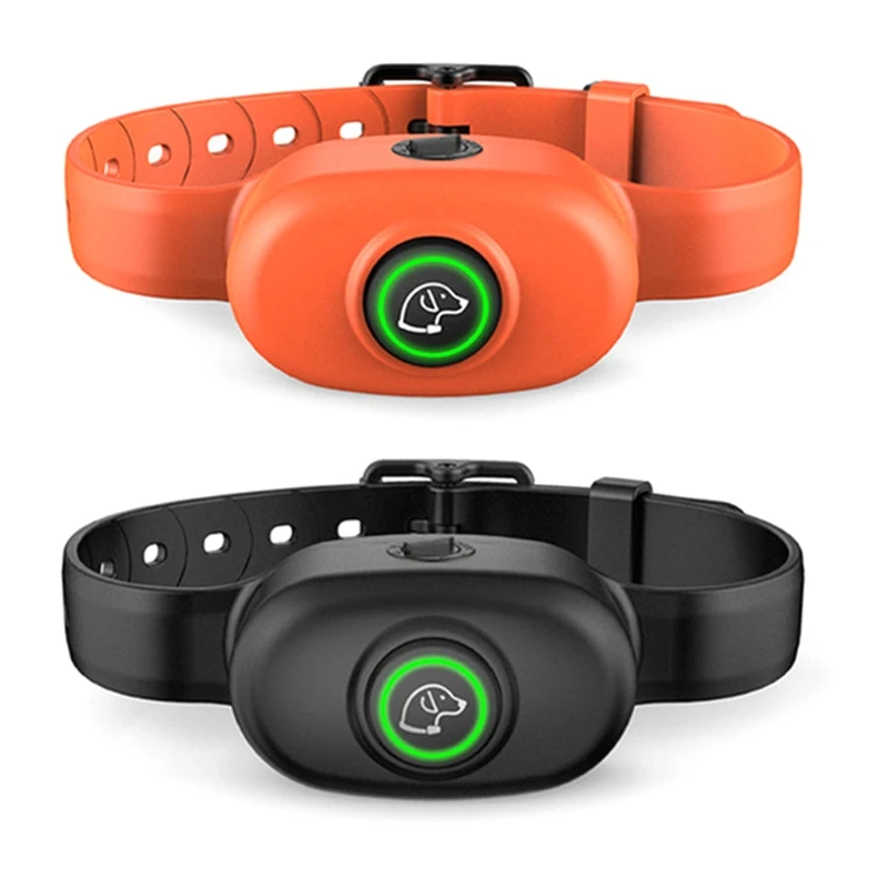 

Dog Collar Strap Bark Training Shock Receivers Adjustable Durable Barking Pet No Pain Humane Stop Barking Control Device
