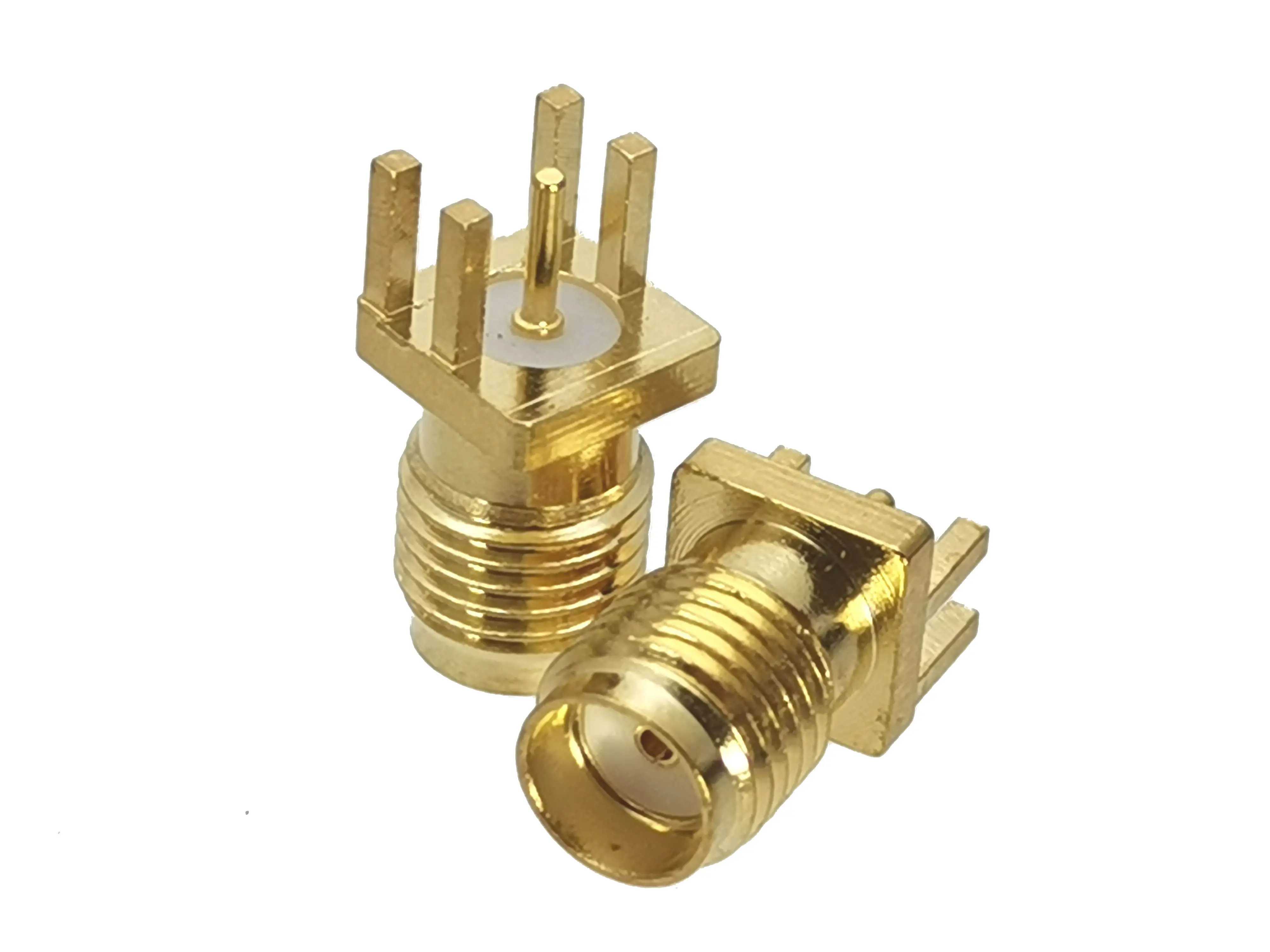 SMA Гнездовой разъем для припоя 10 шт.|Соединители| |