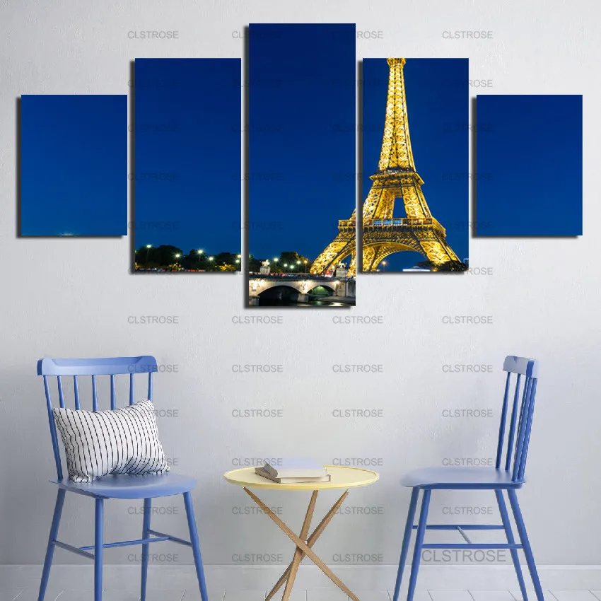 5 шт. декоративный постер с изображением железной башни | Дом и сад