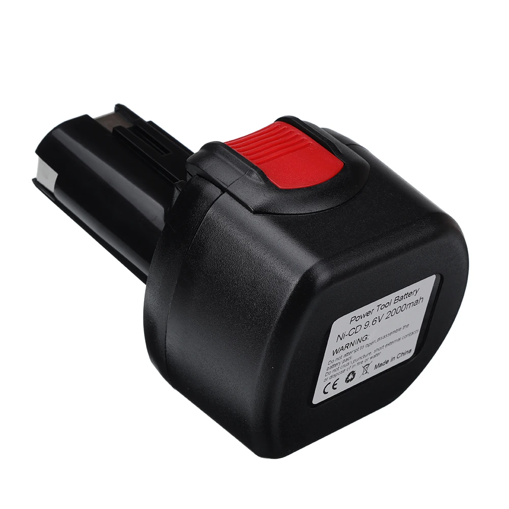 Перезаряжаемый Ni-CD аккумулятор BAT048 9 6 в 2000 мАч для Bosch PSR 960 BH984 BAT119 3000 nimh