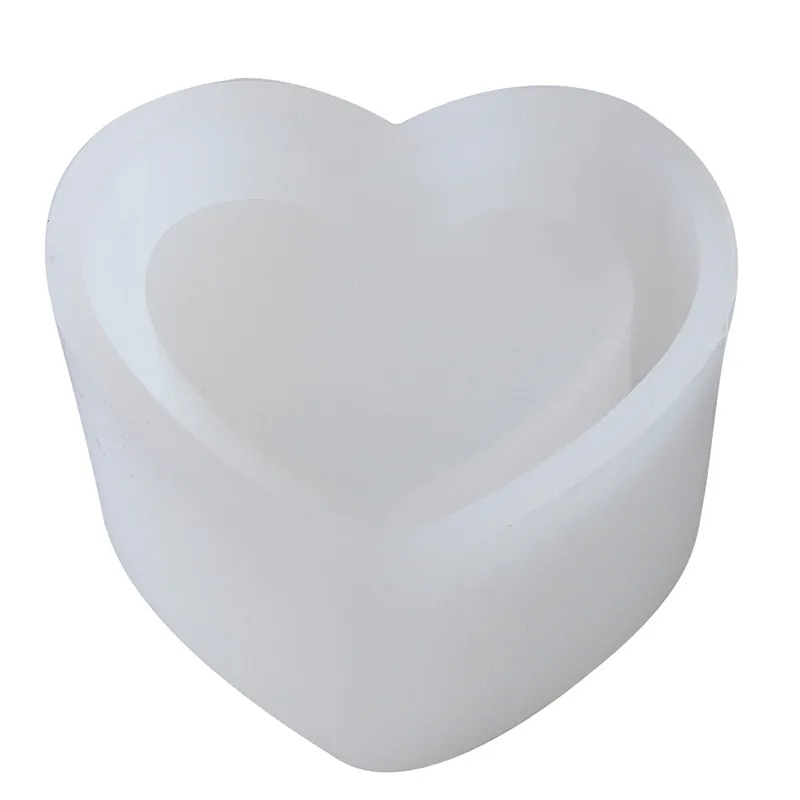 Зеркальная силиконовая форма любовь держатель для ручки контейнер хранения DIY